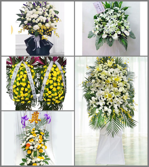广西北海合浦县白沙镇白事花篮预定